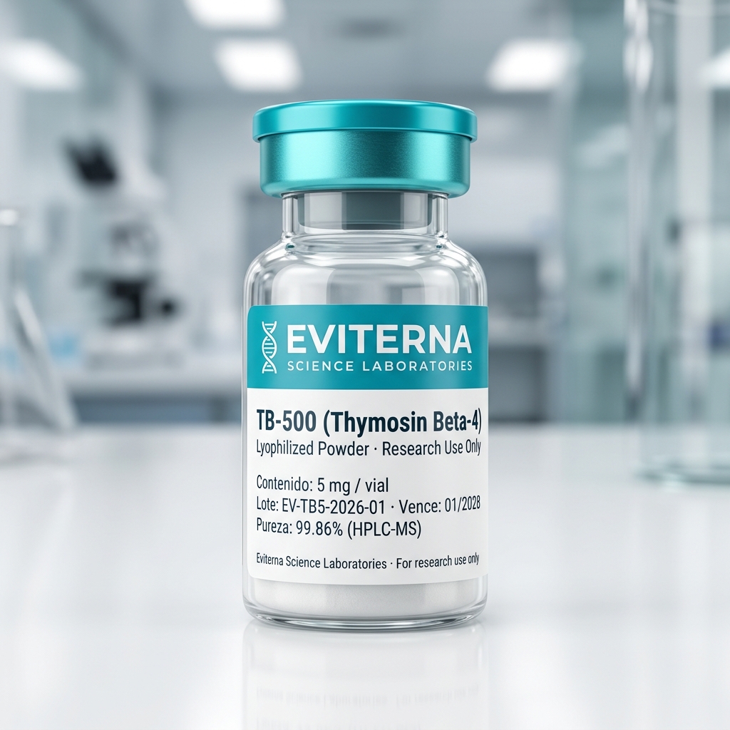 Vial Eviterna de TB-500 (Thymosin Beta-4)